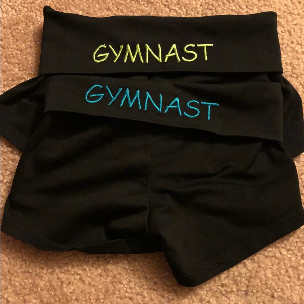 Gymnast shorts